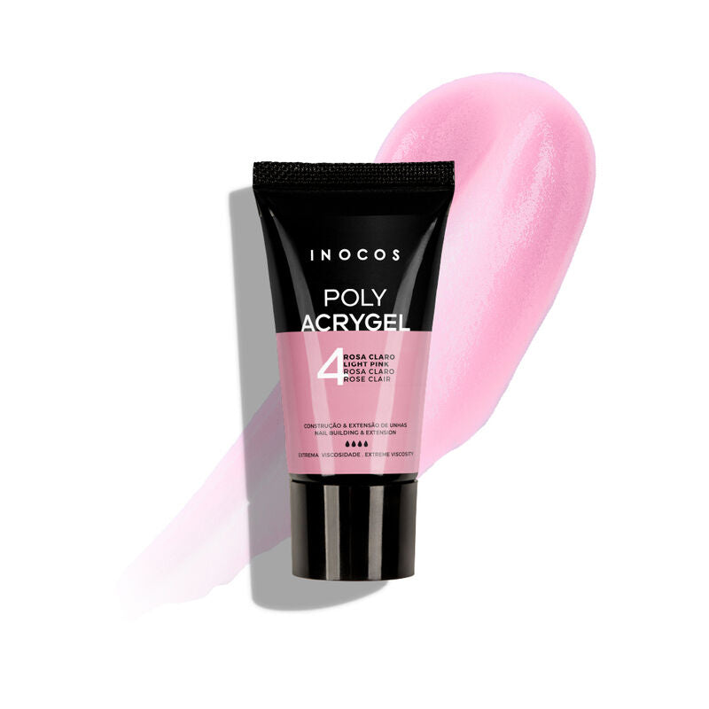 POLYACRYGEL INOCOS 4 ROSA CLARO, 30G