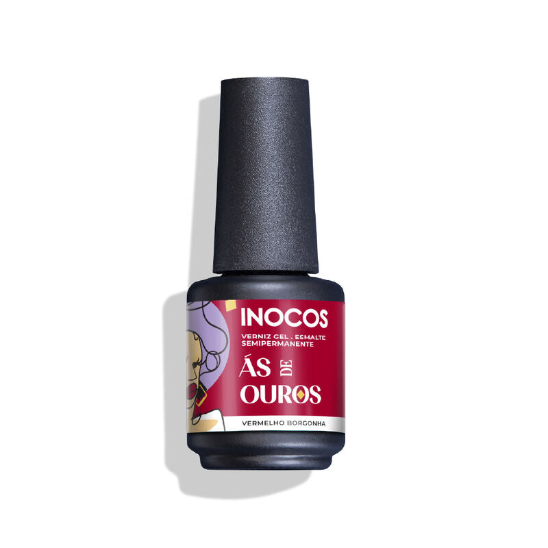 VERNIZ GEL INOCOS QH5 AS DE OUROS, 15ML