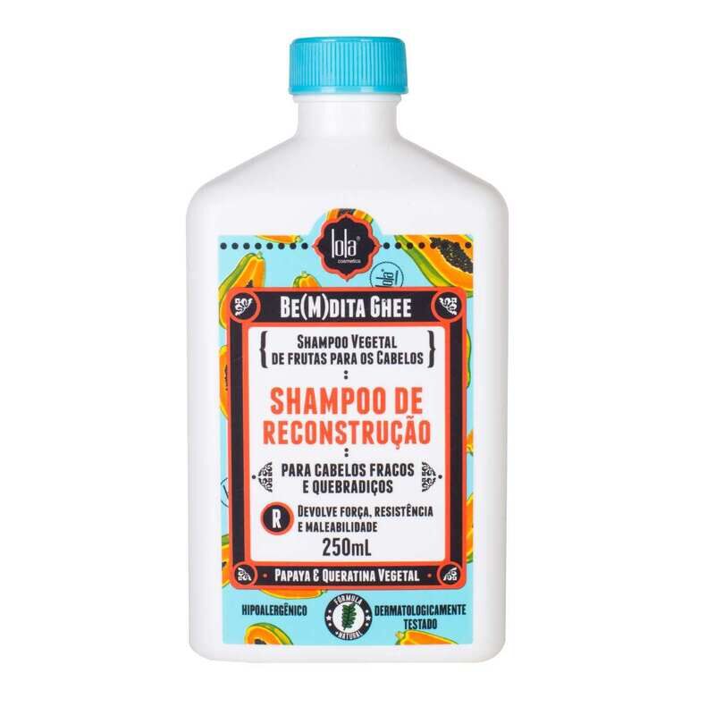 Lola Bem dita Ghee Shampoo Papaya e Queratina 250gr