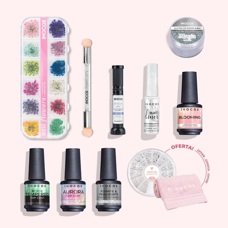 KIT NAIL ART INICIACAO INOCOS