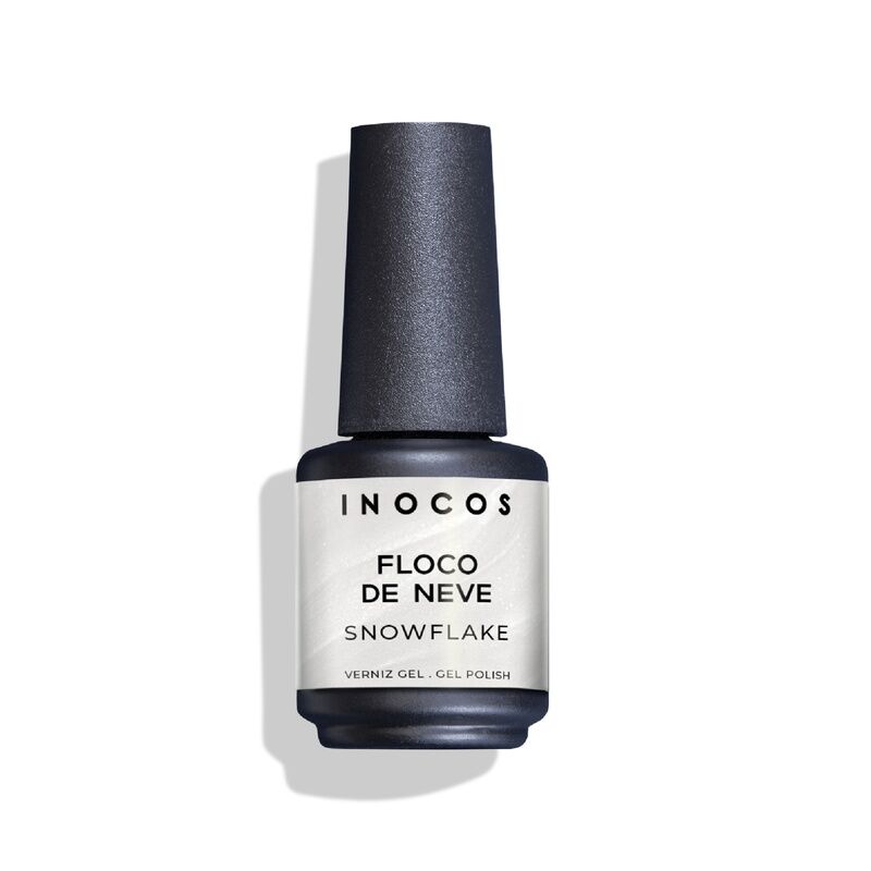 VERNIZ GEL INOCOS FLOCO DE NEVE, 15ML