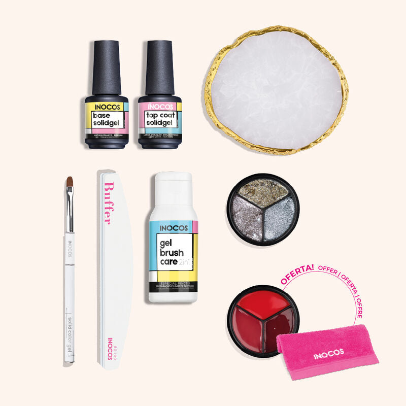 KIT SOLID TRICOLOR GEL INOCOS