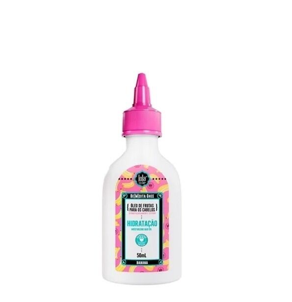 Lola Bem Dita Ghee Oleo Hidratação Banana e Aloe Vera 50ml