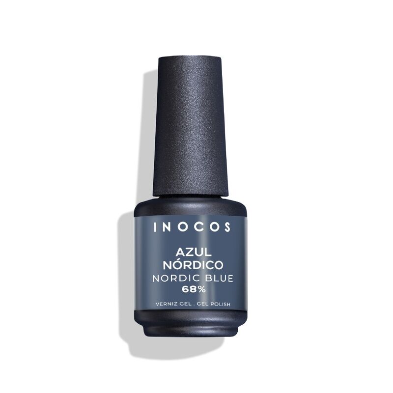 VERNIZ GEL INOCOS YM5 AZUL NORDICO 68%, 15ML