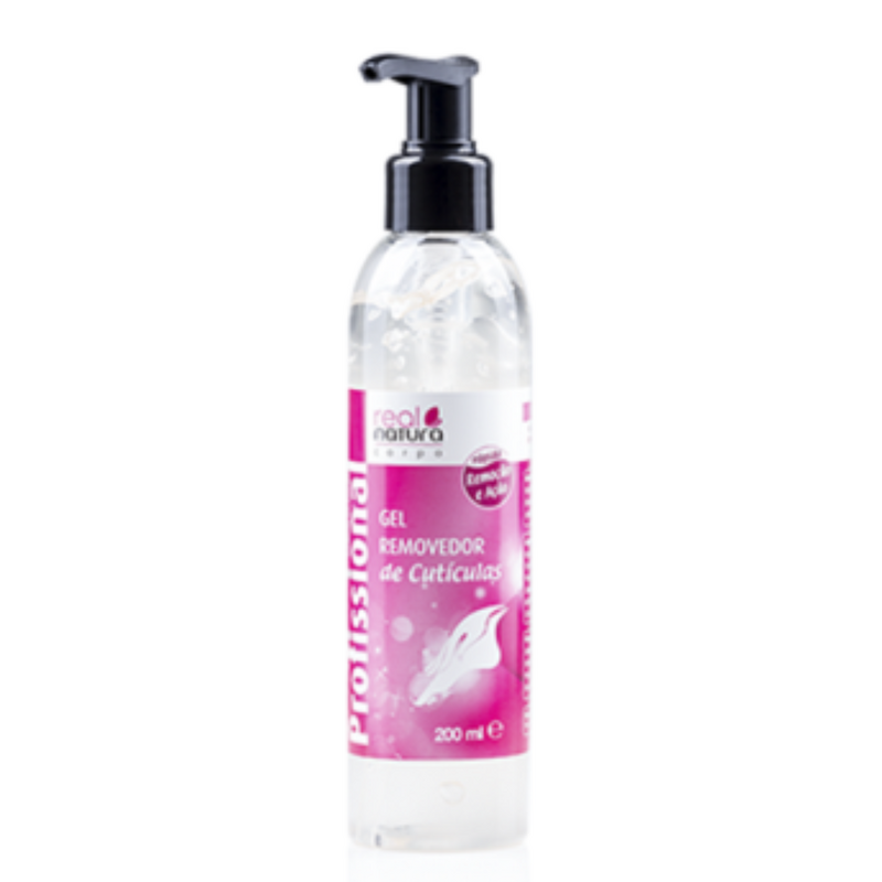 GEL REMOVEDOR DE CUTICULAS REAL NATURA 200ML