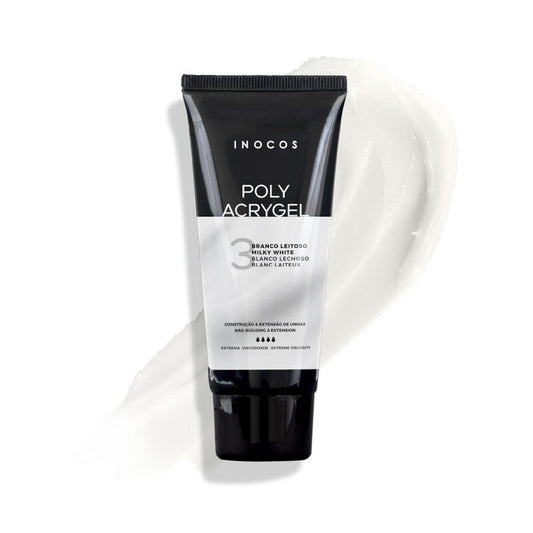 POLYACRYGEL INOCOS 3 BISNAGA BRANCO LEITOSO 60G