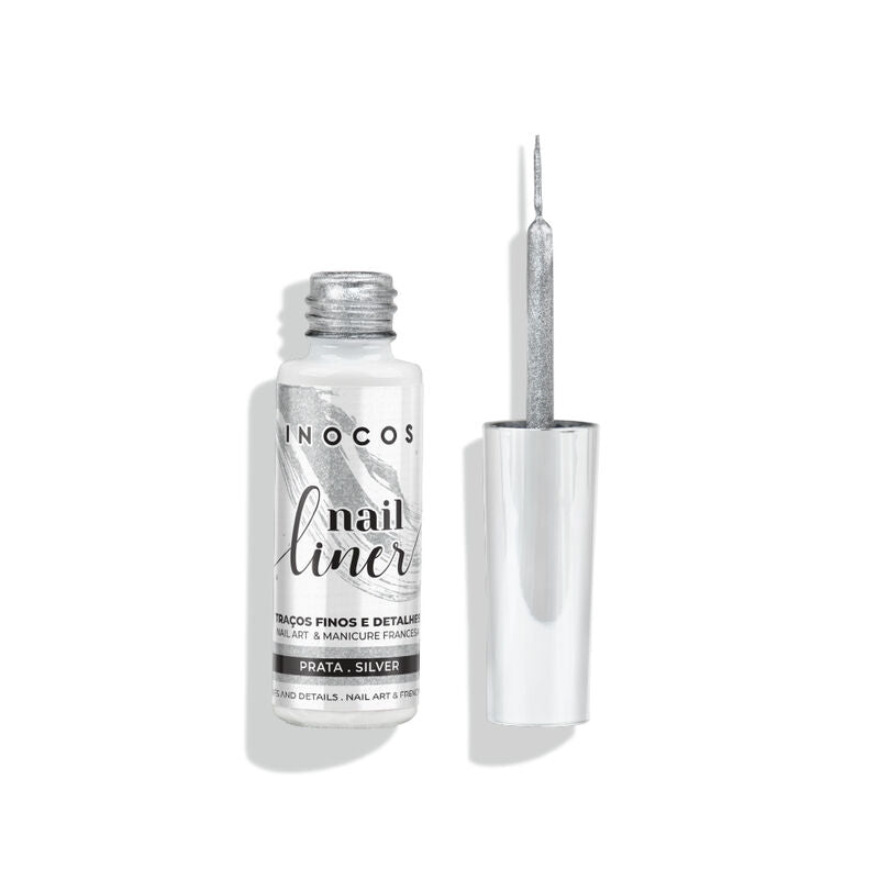NAIL LINER INOCOS PRATA