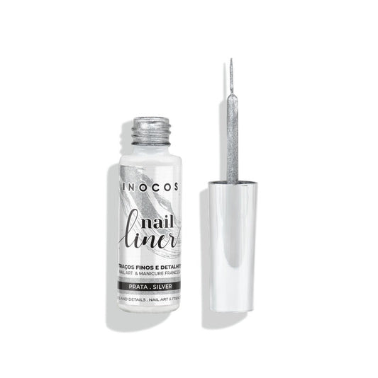 NAIL LINER INOCOS PRATA