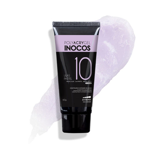 POLYACRYGEL INOCOS 10 BISNAGA LILAS PASTEL 60g