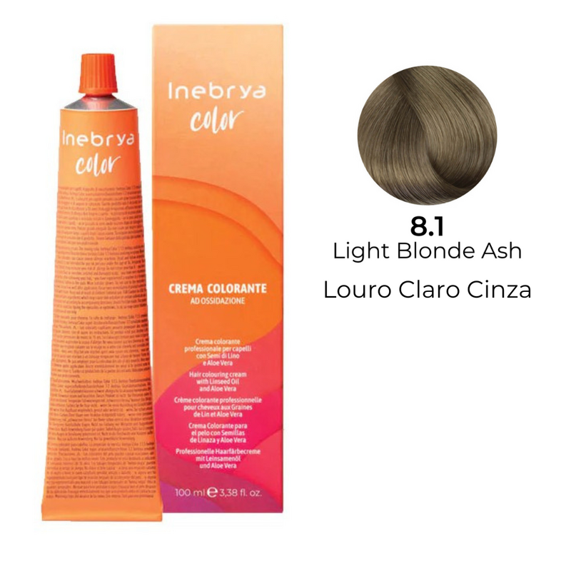 INEBRYA COLOR 8.1  100ML