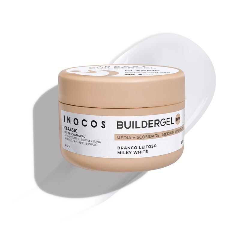 BUILDER GEL MV CLASSIC BRANCO LEITOSO, 50G