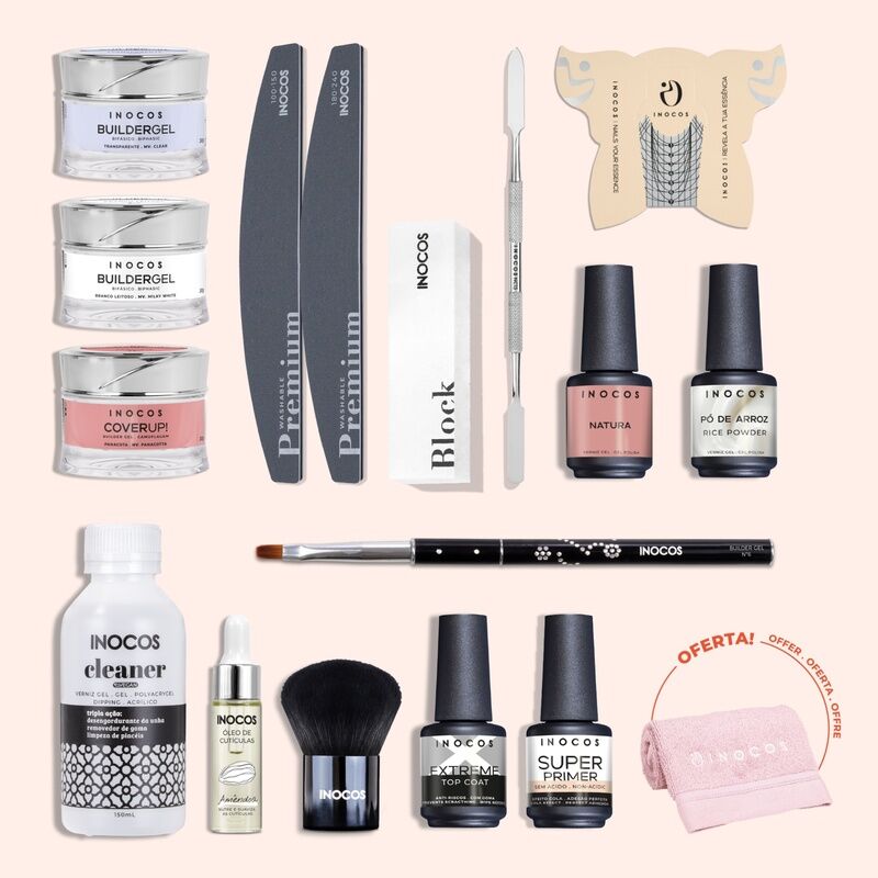 KIT GEL DE CONSTRUCAO INOCOS