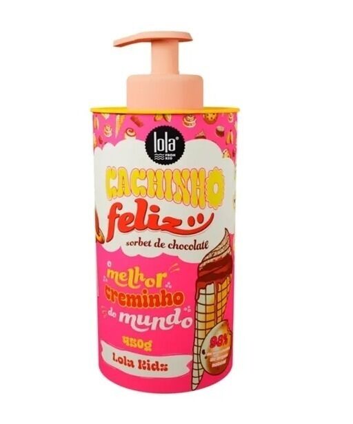 Lola Cachinho Feliz Chocolate Creme Pentear 450g