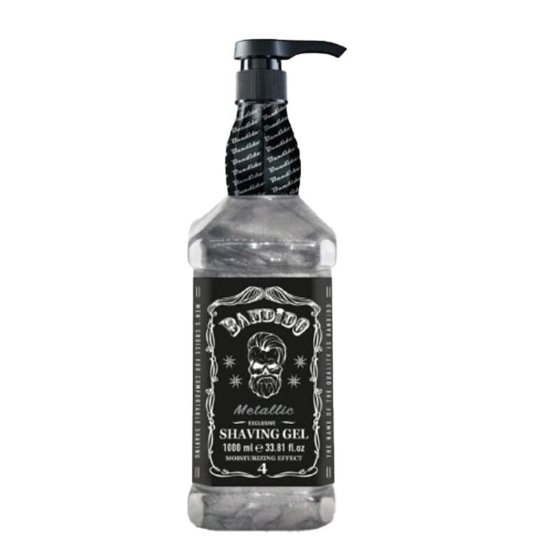 SHAVING GEL BANDIDO METALLIC 1000ML