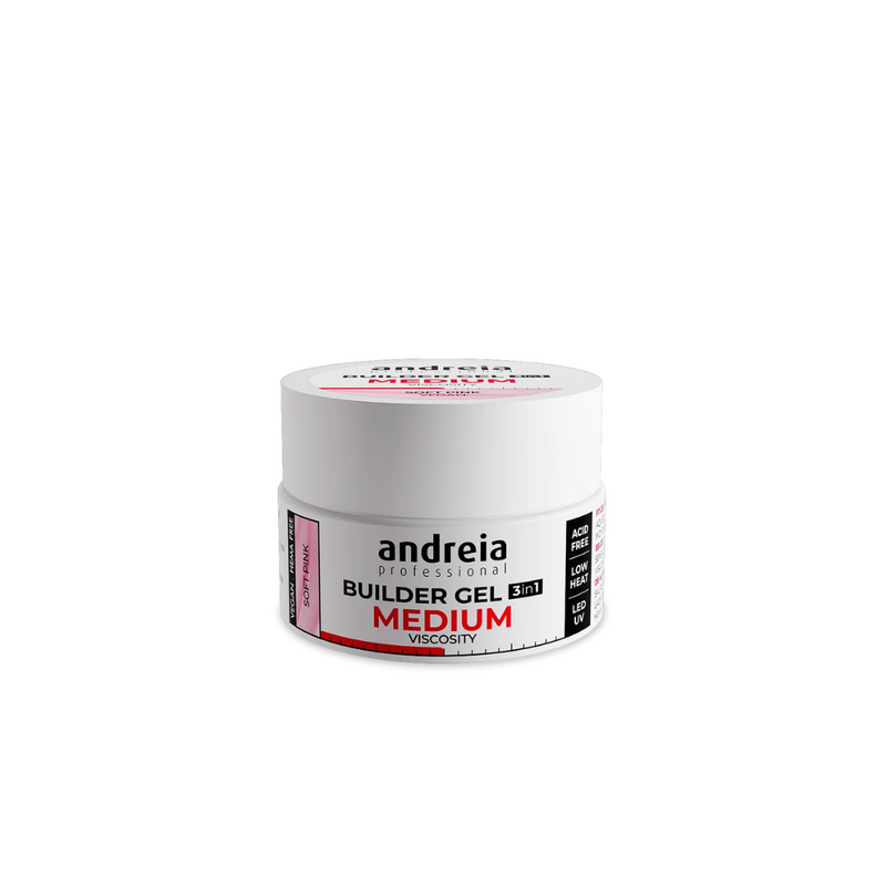 Andreia Professional Builder Gel High Soft White 22gr