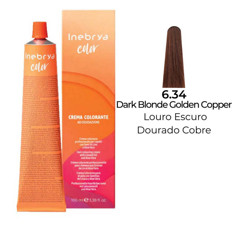 INEBRYA COLOR 6.34 100ML