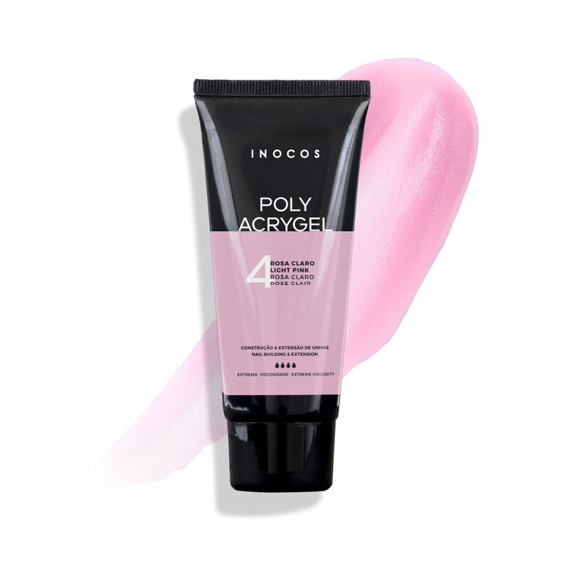 POLYACRYGEL INOCOS 4 BISNAGA ROSA CLARO 60G