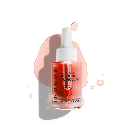ÓLEO DE CUTÍCULAS INOCOS MORANGO, 15 ml
