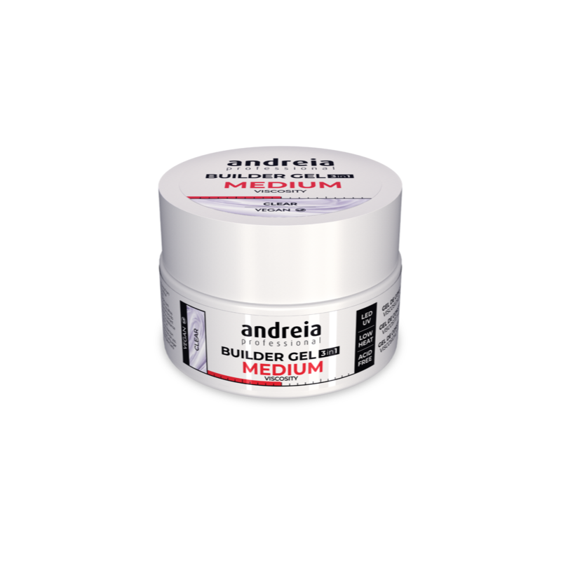Andreia Builder Gel 3 in 1 – Clear (Medium viscosity) 44gr