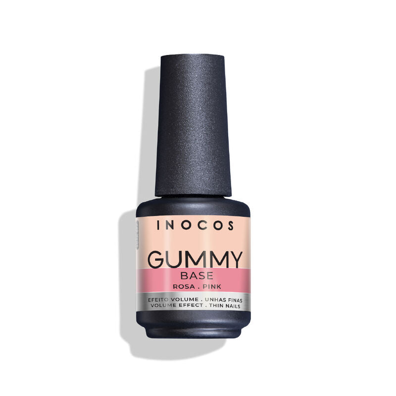 VERNIZ GEL INOCOS GUMMY BASE ROSA CLARO