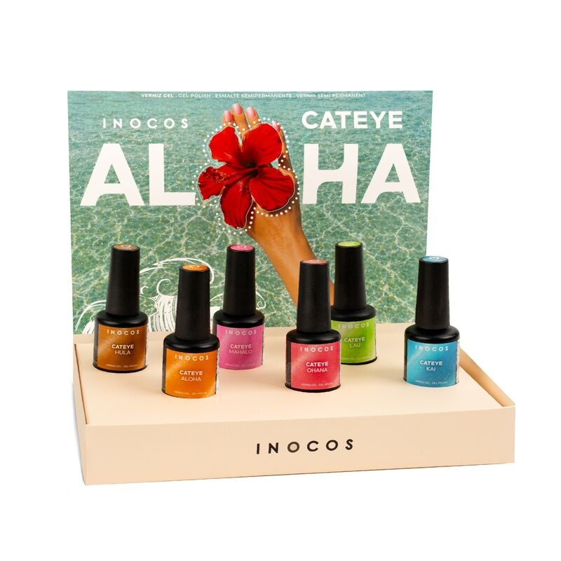 PRESS KIT VERNIZ GEL COLECAO CATEYE ALOHA