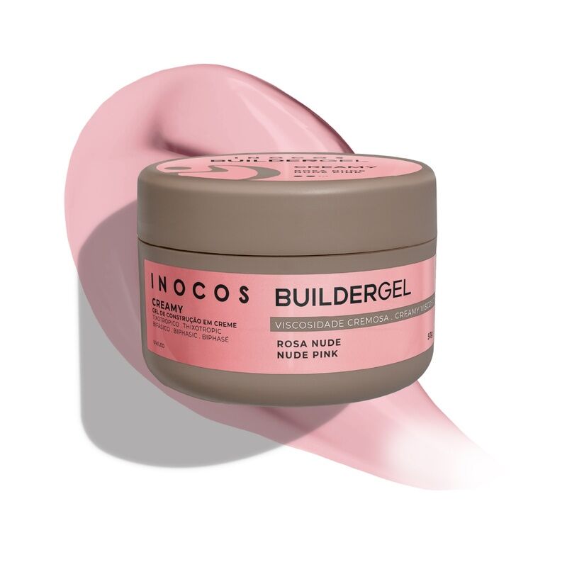 BUILDER GEL CREAMY NUDE ROSA, 50G