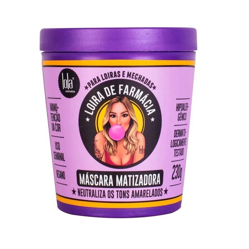 Lola Loira De Farmacia Masc. Mat. 230g