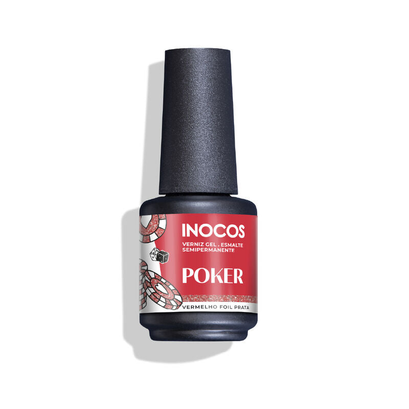 VERNIZ GEL INOCOS QH8 POKER, 15ML