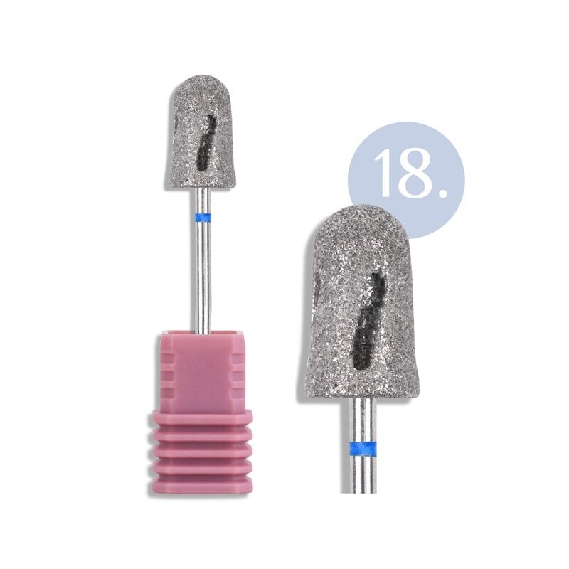 BROCA REDONDA CoNICA PEDICURE GRAO MEDIO 18