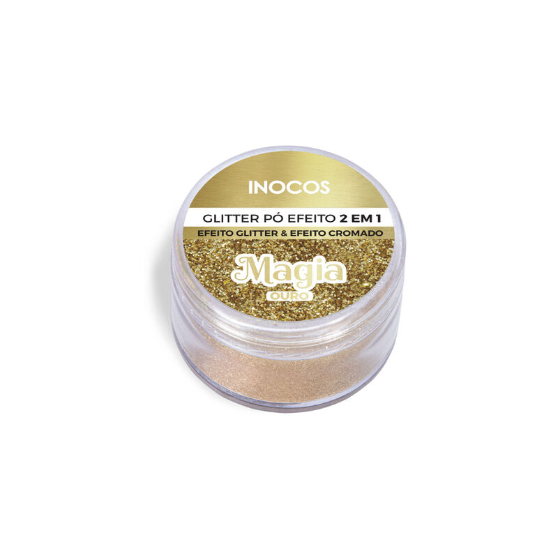 PO GLITTER INOCOS MAGIA OURO, 3G
