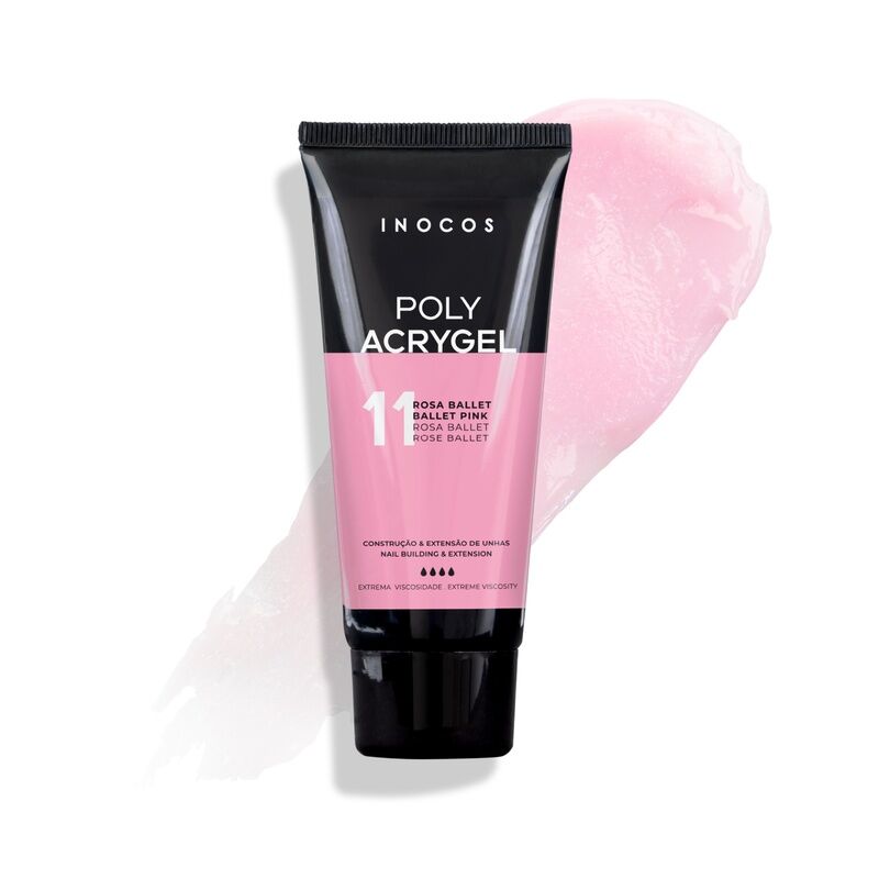 POLYACRYGEL INOCOS 11 BISNAGA ROSA BALLET 60G
