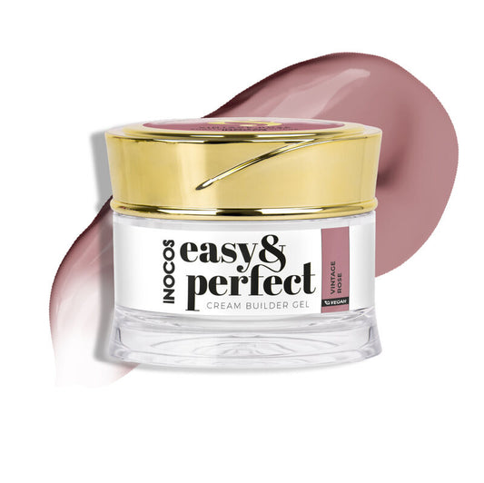 EASY & PERFECT INOCOS CREAM BUILDER GEL VINTAGE ROSE 50G