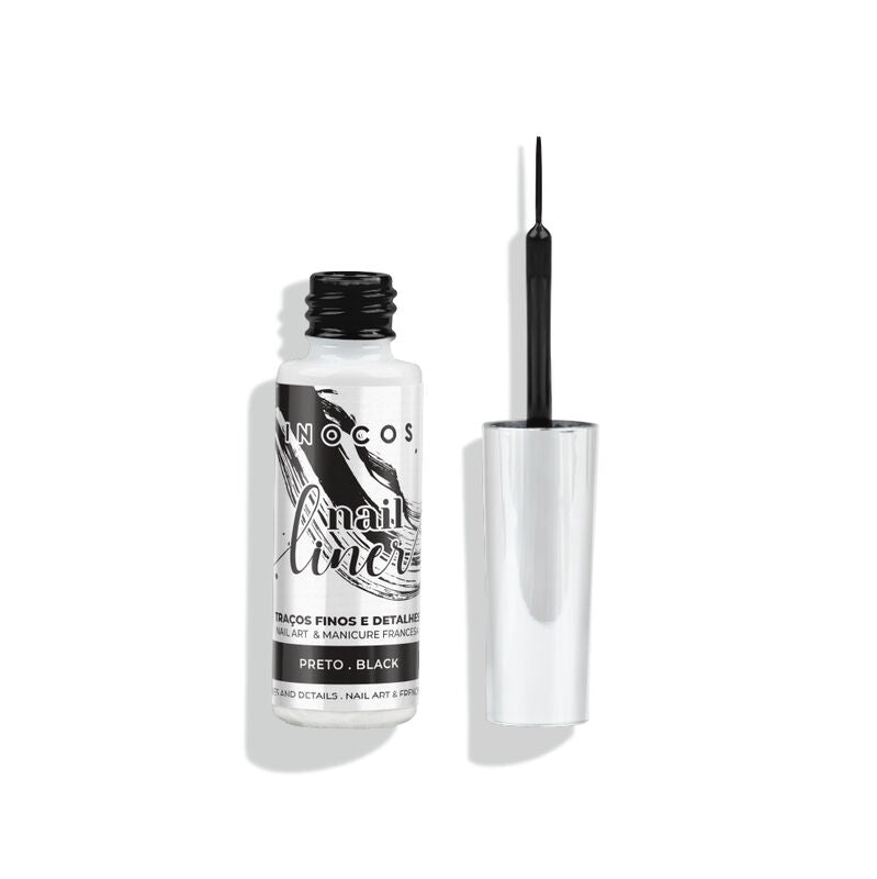 NAIL LINER INOCOS PRETO, 8ML