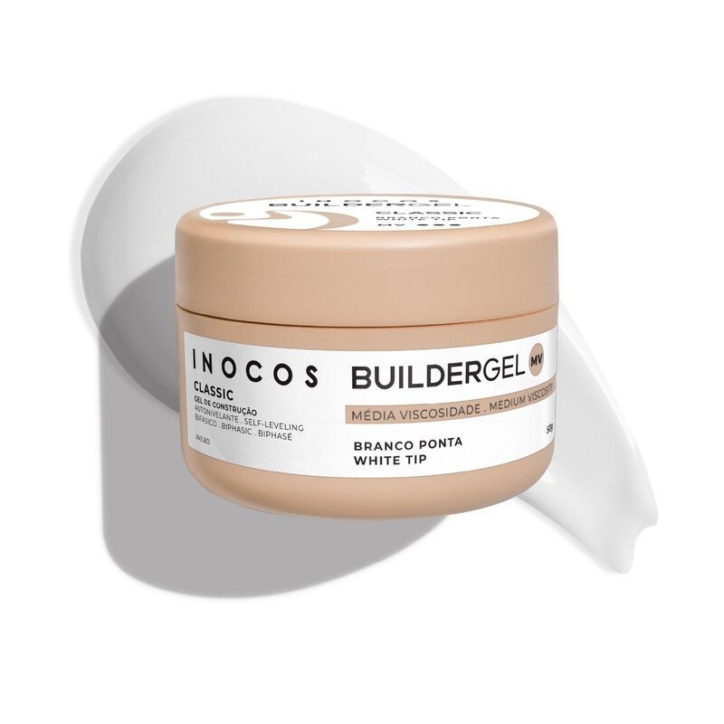 BUILDER GEL MV CLASSIC BRANCO PONTA, 50G
