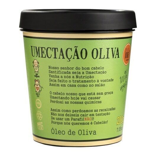 Lola Humectação Oliva Mascara 200g