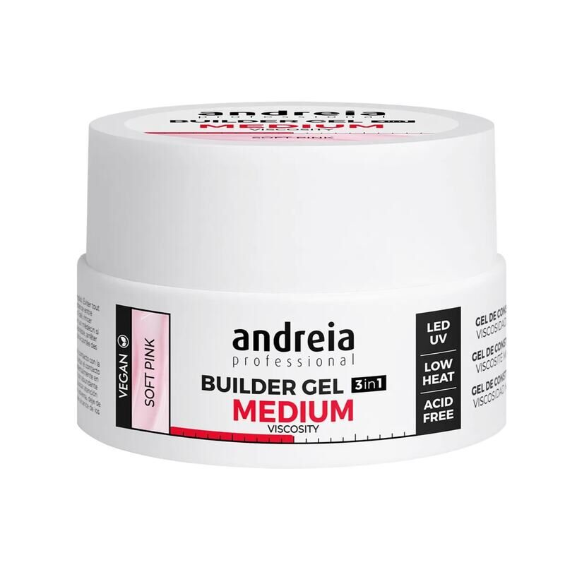 Andreia Professional Builder Gel Medium Soft Pink 22gr