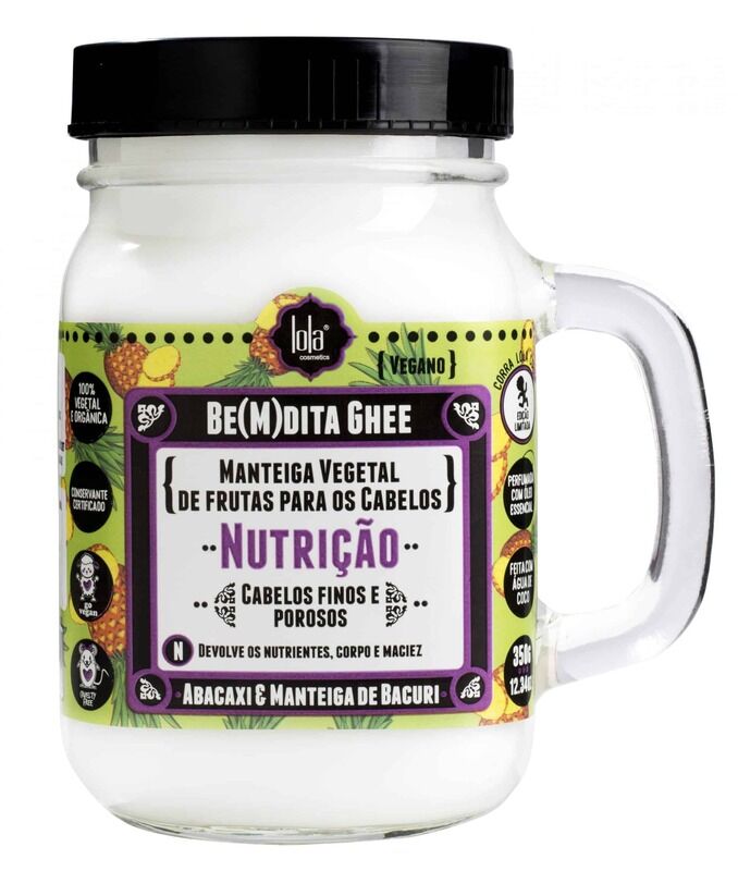 Lola Bem Dita Ghee Masc.Nutrição Abacaxi 350g