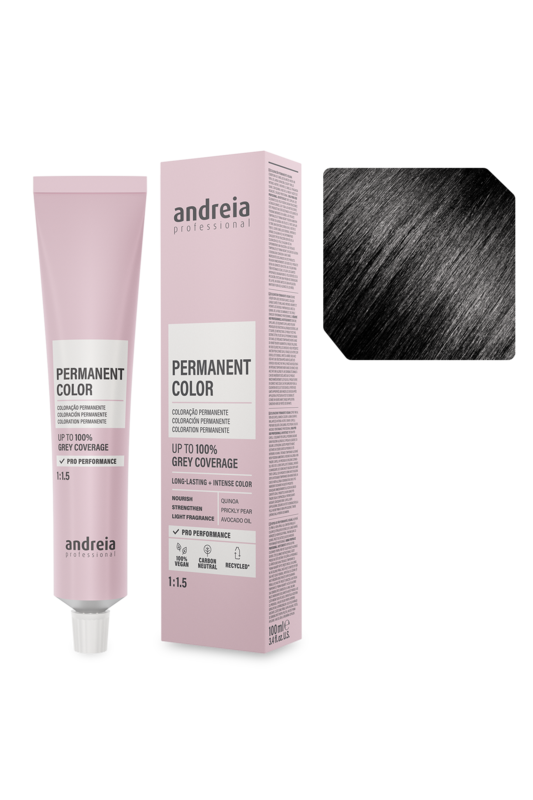 Andreia Coloração Permanente 1.0 Preto Natural