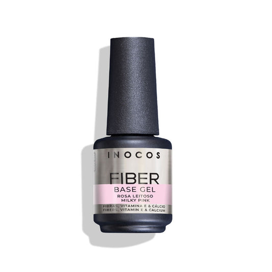 FIBER BASE INOCOS ROSA LEITOSO 15ML