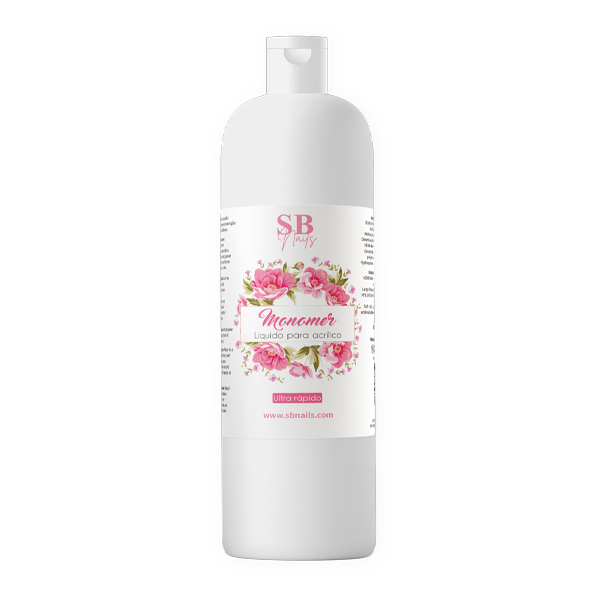 Monomer UltraRápido 1000ml Líquido para Acrílico