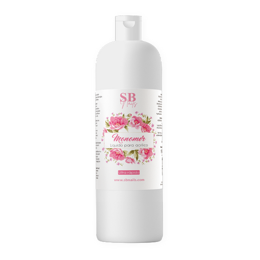 Monomer UltraRápido 1000ml Líquido para Acrílico